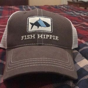 Brown Fish Hippie truckers hat